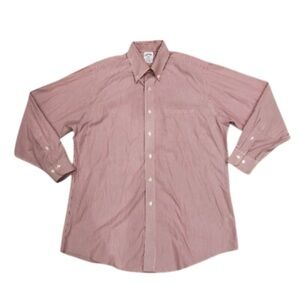 Brooks Brothers Red Striped Button Down